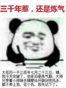 煉氣練了三千年